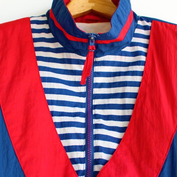 Vintage 90's River Edge Sailor Windbreaker Jacket - Picture 9 of 10